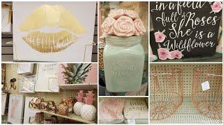SHOP WITH ME: HOBBY LOBBY |SUPER GIRLY GLAM | SPRING LUXURY HOME DECOR FINDS & IDEAS | MAY 2018