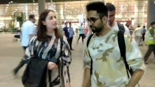 Ayushmann Khurrana & Yami Gautam Back In MUMBAI For promoting BALA