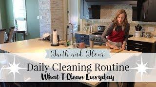 Daily Cleaning Routine 2018 | What I Clean Everyday | Cleaning Motivation