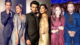 Pakistani Celebrities Most Stylish Real Life Couple At Hum Style Awards 2018