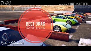 Lamborghinis' Drag Race | Rahul Chandel | Best Drag Race Ever | Luxury Cars Love