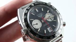 Vintage Heuer Autavia "Viceroy" Edition 1163 Luxury Watch Review