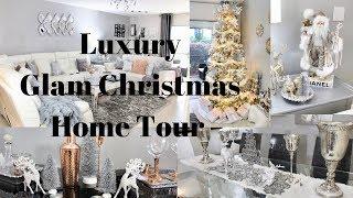Glam Christmas Home Tour 2018 Luxury Winter Wonderland