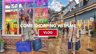 COME LUXURY SHOPPING WITH ME // BICESTER VILLAGE DESIGNER OUTLET HAUL JANUARY WINTER 2019 VLOG