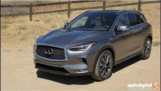 2019 Infiniti QX50 vs 2019 Acura RDX Luxury Crossover SUV Overview Video