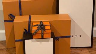 Luxury Designer Haul and Unboxing | Louis Vuitton,Gucci,Hermès .
