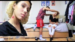 EXTREME HICKEY PRANK ON BOYFRIEND!! GONE WRONG!