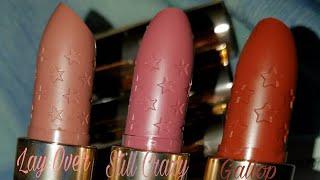 Colourpop Lux Lipstick Swatch | Lay Over , Still Crazy , Gallop | jane lai