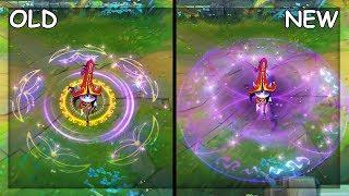 All Lulu Skins OLD and NEW Visual Effects VFX Update 2019 (League of Legends)