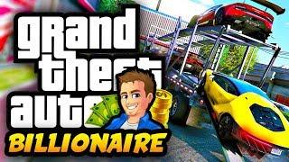 Buying New Lamborghini Cars! GTA 5 BILLIONAIRE LIFE MOD - LIVING THE LUXURY LIFE!