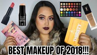 BEST LUXURY & DRUGSTORE MAKEUP OF 2018! | JEFFREE STAR COSMETICS THIRSTY? | JAMES CHARLES PALETTE?