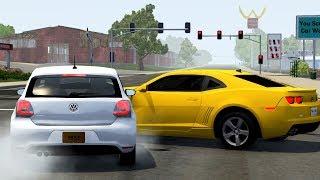 Crossroad Car Crashes #29 - BeamNG.Drive