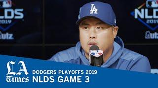 Dodgers' Hyun-jin Ryu on playoffs how life has changed in Los Angeles