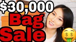 Largest Luxury Bag Sale Ever: Selling $30,000 Designer Bags In Los Angeles (Marie Kondo my Bags)