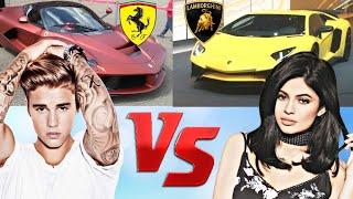 Kylie jenner Vs Justin Bieber Car Collection 2018 ⭐ Who Is The Best ? ⭐