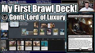 Building and Playing My First Brawl Deck - Gonti, Lord of Luxury