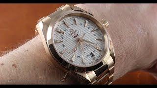 Omega Seamaster Aqua Terra GMT 150m 231.50.43.22.02.001 Luxury Watch Review