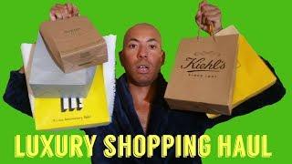 Luxury shopping haul