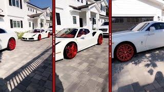 Blac Chyna Flexing Showing She Aint Hurting For NOTHING! ALL MATCHING LUXURY CARS!