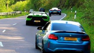 BALADE DYNAMIQUE DE 50 SUPERCARS au Luxembourg !
