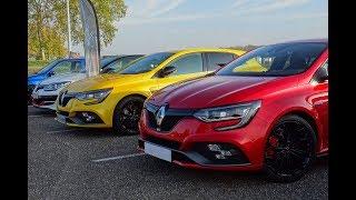 Renault Sport meeting ! Megane 4 RS x3, Megane 3 RS Trophy R and More !