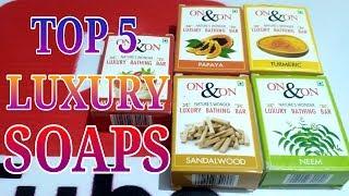 TOP 5 LUXURY SOAPS ON AMAZON