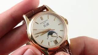 Patek Philippe Annual Calendar 5125R-001 “Wempe” 125th Anniversary Luxury Watch Review