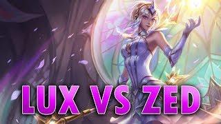 Lux vs Zed mid | League of Legends Ranked
