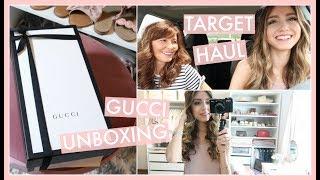 DAY IN THE LIFE VLOG: GUCCI SHOES UNBOXING, TARGET HAUL, & IRON INFUSION