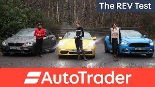 The REV Test: Sports cars. Three women, three cars. Which one wins?