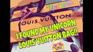 LOUIS VUITTON UNBOXING!! MY UNICORN BAG! RARE FASHIONPHILE UNBOXING