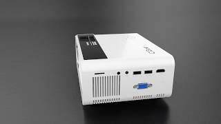 Mini Projector, CiBest Video Projector 3800 lux with 50,000 hrs Long Life LED Portable Home Theater