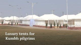 Title: Kumbh Mela 2019: Luxury Tents for pilgrims attending Kumbh mela from India and abroad