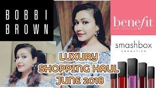 Luxury Shopping Haul 2018 | Sephora, Bobbi Brown , Smashbox  & More | Makeup & Beauty