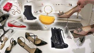 PRE FALL COLLECTION LUXURY SHOPPING VLOG SHOES VALENTINO PRADA MIU MIU MANOLO BLAHNIK & MORE
