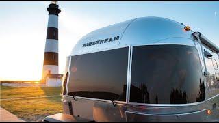 First Look 2020 Airstream Caravel 22FB Light Weight Luxury Travel Trailer Walk Through