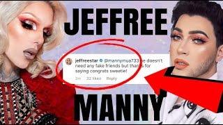 JEFFREE STAR DISSES MANNY MUA ABOUT BEING FAKE