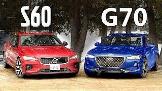 2019 Volvo S60 vs 2019 Genesis G70 // Rise Of The Underdogs