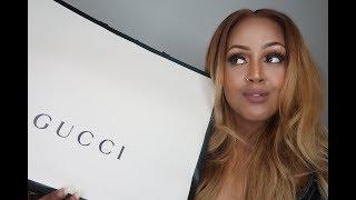 UNBOXING GUCCI MARMONT PUMPS - LUXURY SHOPPING SERIES - EP.1