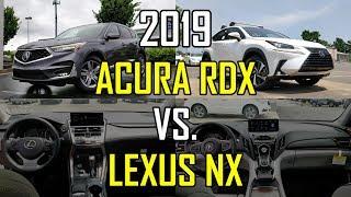 Best Luxury Japanese CUV -- 2019 Acura RDX vs. 2019 Lexus NX 300: Comparison