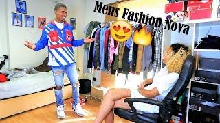 Girlfriend Rates My Men's Fashion Nova Outfits!! | Mens Fashion Nova Haul