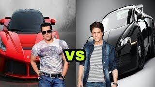 Salman Khan Cars vs Shahrukh Khan Cars (2018)