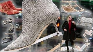 Luxury Shopping Vlog ☆ Designer Shoes ☆ Manolo Blahnik ☆ Louboutin☆ Rene Caovilla☆ Valentino + More!