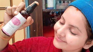 Herbal luxury vanya pure himalayan rose water review & demo | benefits of rose water| RARA |