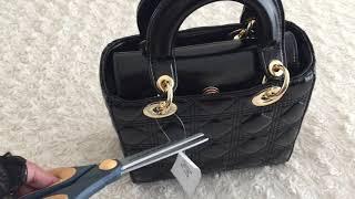 Lady Dior Dupe Bag | Luxury Inspired Handbag | Unboxing
