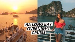 Ha Long Bay: Overnight Cruise & Sunrise Tai Chi On A Luxury Boat | Vietnam Travel Vlog