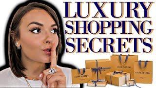 12 Luxury shopping SECRETS you NEED to know!