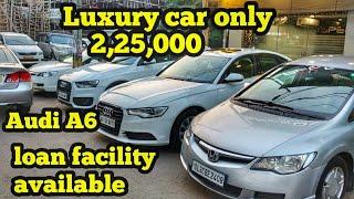 luxury cars starting 225000 /- audi A6 , audi Q3 , honda civic  used car market Delhi speedy toyz