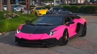 Supercars GONE WILD Leaving Coffee and Cars!  (Houston Coffee and Cars June 2019)