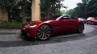 Aston Martin Luxury Sports Car self drives to The Ritz-Carlton, Bangalore - City Centre Luxury Hotel